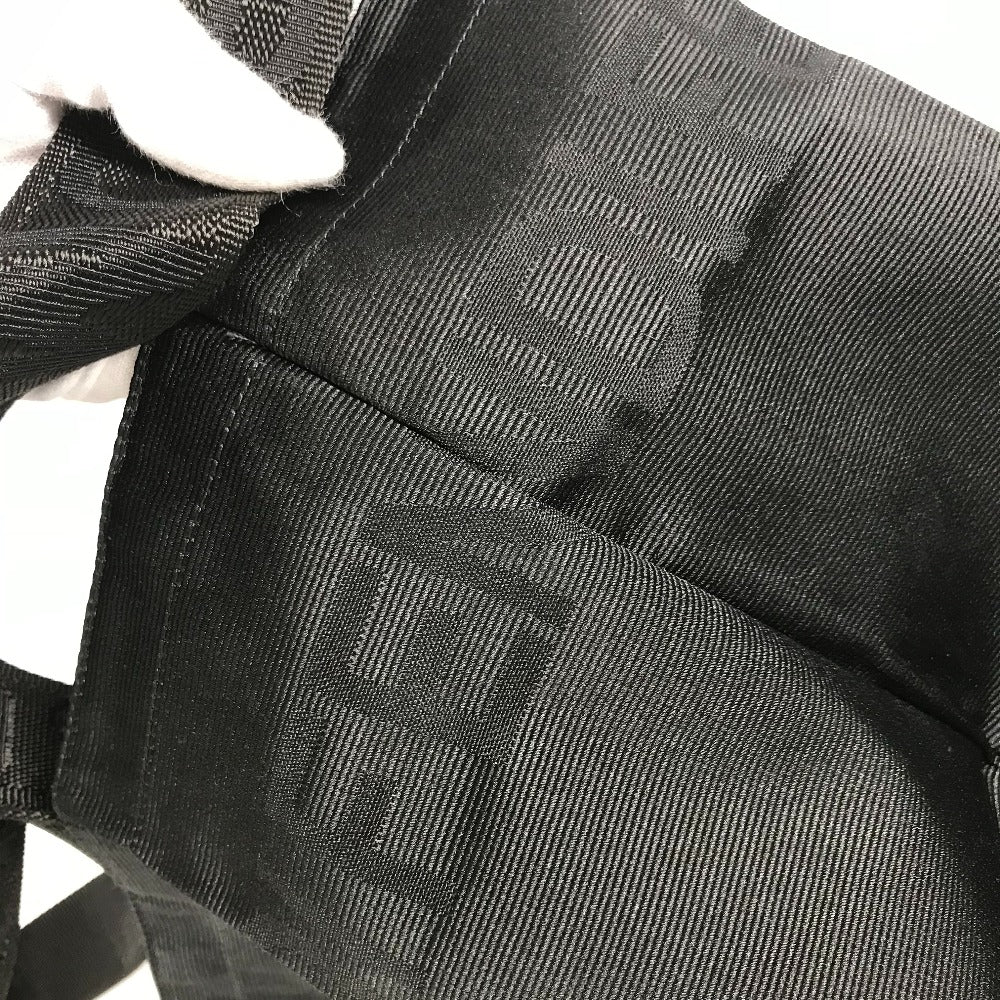 FENDI Tote Bag Nylon black vintage logo Women Used
