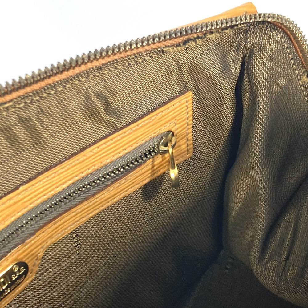 FENDI Handbag Canvas / leather Brown vintage Zucca logo Women Used