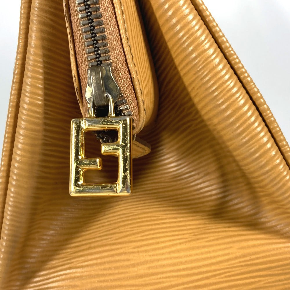 FENDI Handbag Canvas / leather Brown vintage Zucca logo Women Used