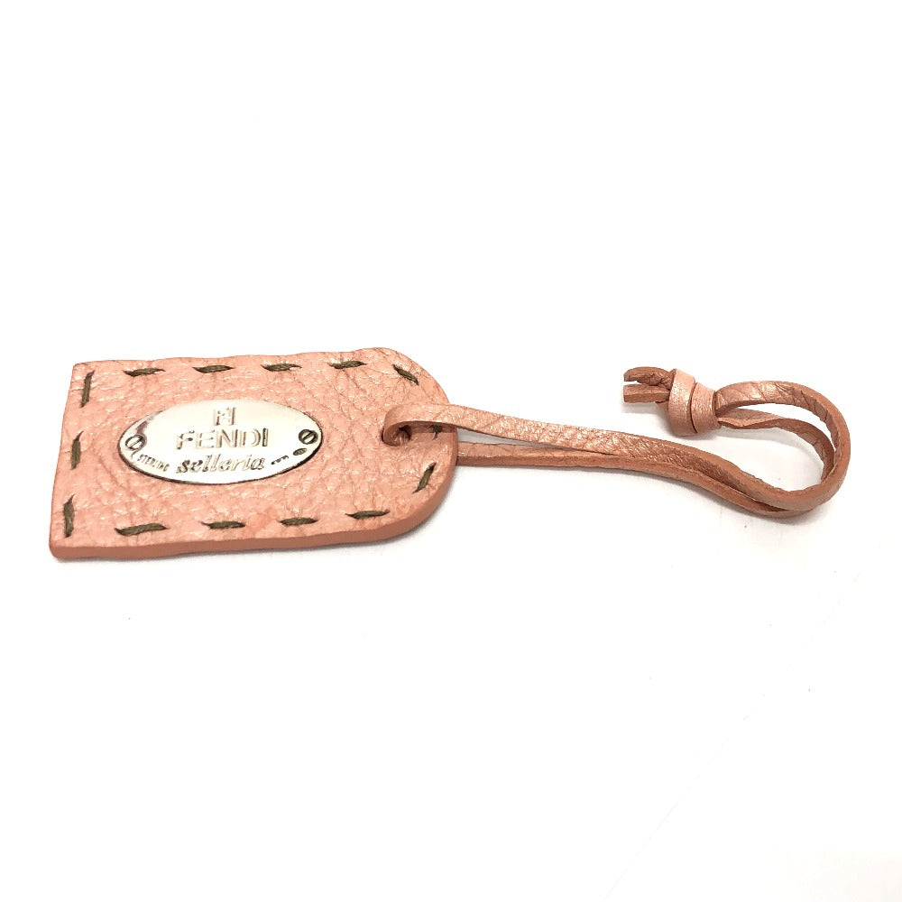 FENDI Tote Bag leather pink Celeria Women Used