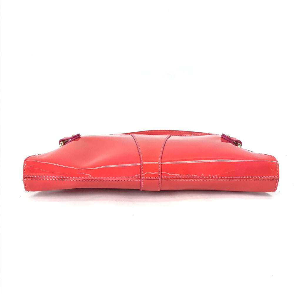 FENDI Handbag enamel pink By color Women Used