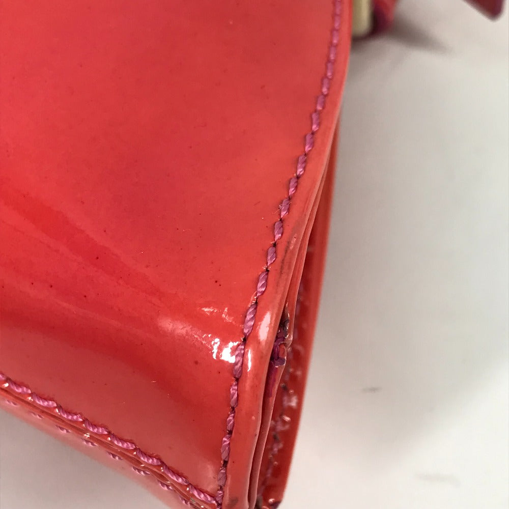 FENDI Handbag enamel pink By color Women Used