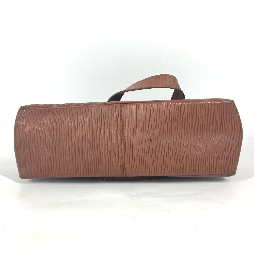 FENDI Handbag leather Brown vintage FF logo Women Used