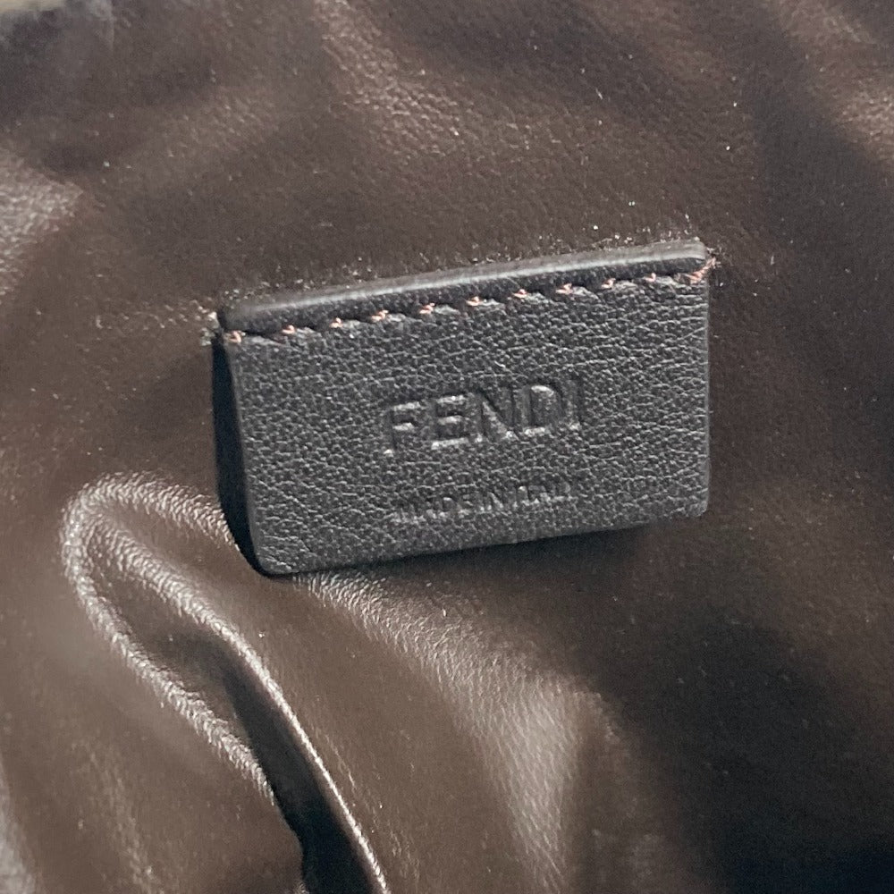 FENDI Pouch 8N0179 Nylon white SKIMS collaboration Skims logo Women Used