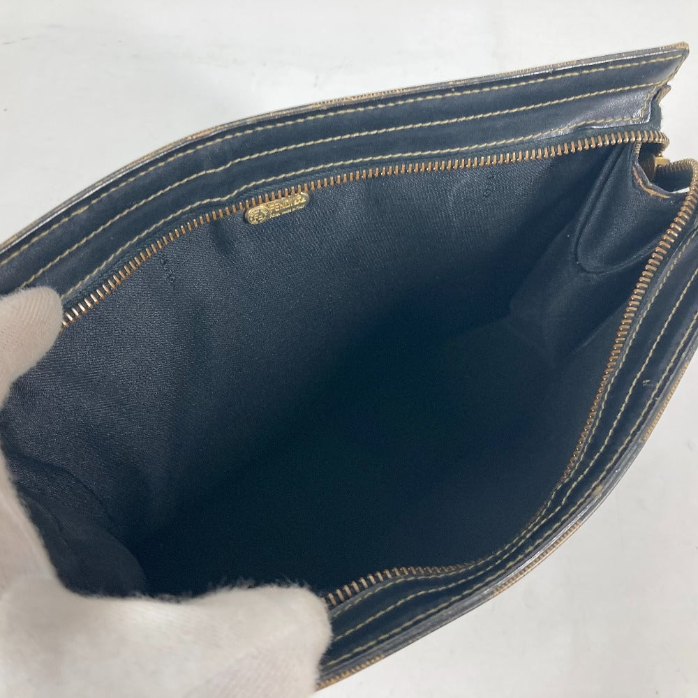 FENDI business bag PVC khaki vintage Pecan mens(Unisex) Used
