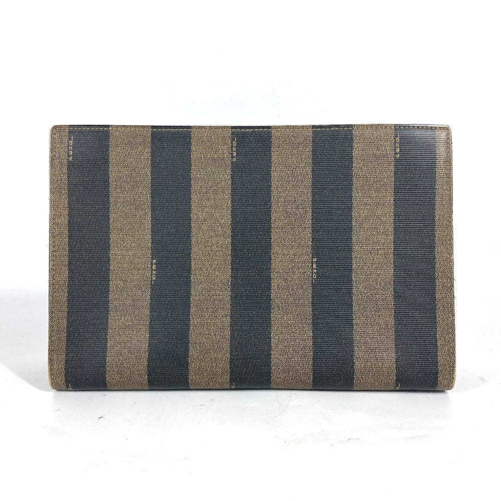 FENDI business bag PVC khaki vintage Pecan mens(Unisex) Used