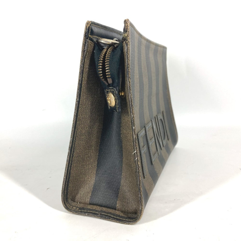 FENDI business bag PVC khaki vintage Pecan mens(Unisex) Used