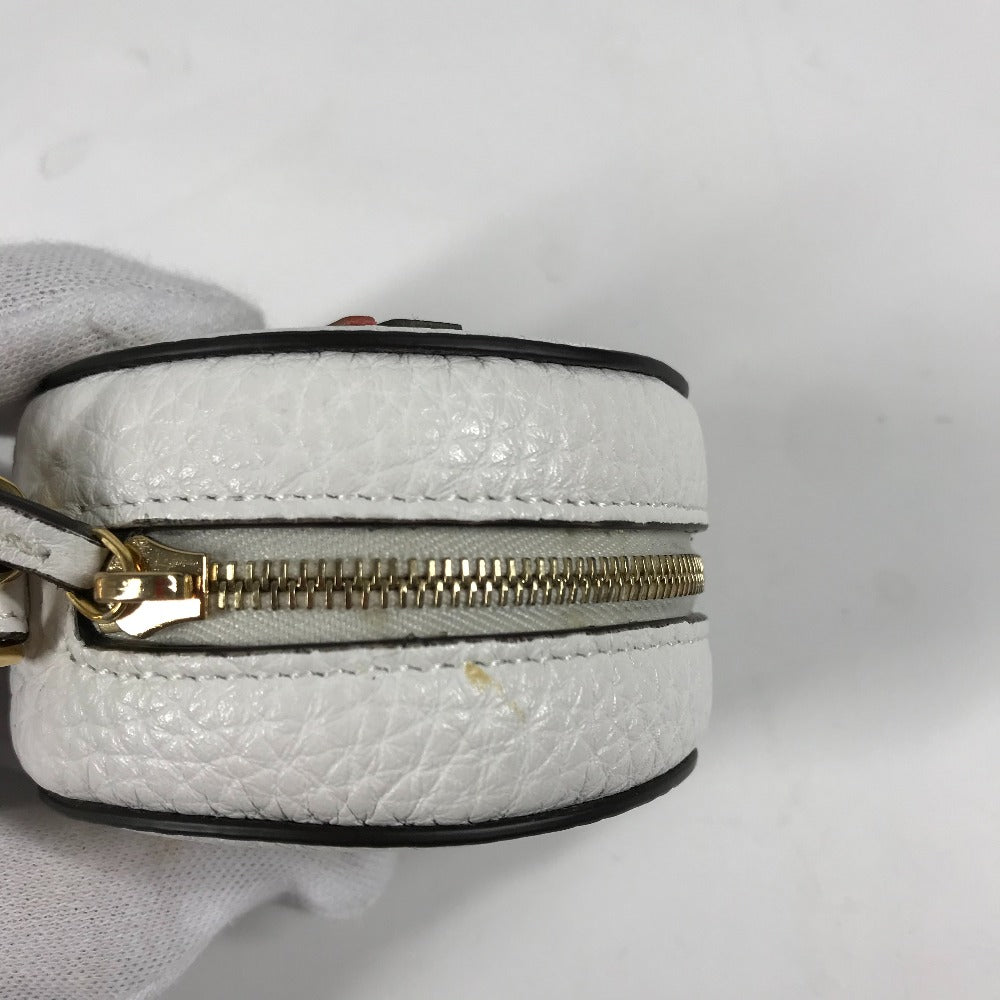 FENDI Backpack Nylon white backpack bag FILA collaboration Women Used