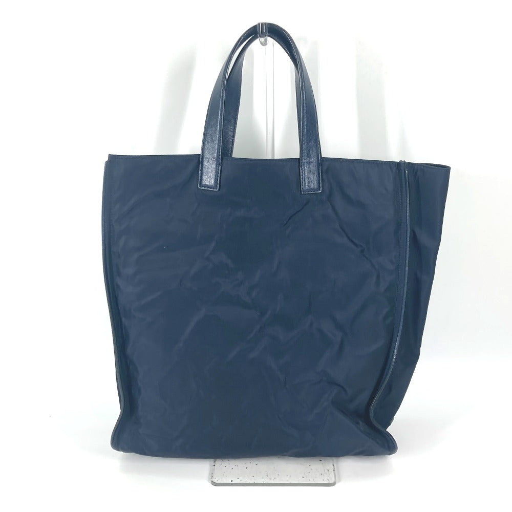 FENDI Tote Bag 7VA367 Nylon, Leather Navy Shoulder Bag monster mens Used