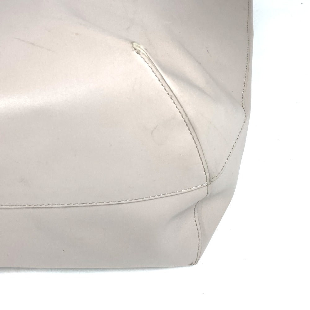 FENDI Tote Bag leather Greige type monster unisex(Unisex) Used