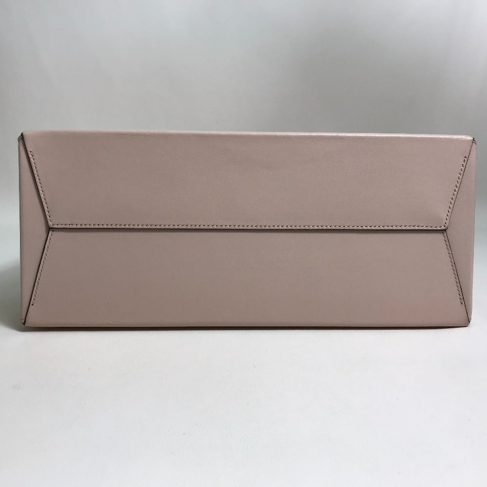 FENDI Tote Bag 8BH383 leather Light pink Shopping bag Women Used