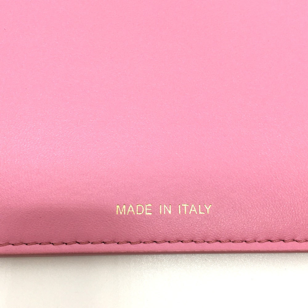 FENDI Pouch 7AR907 leather pink Peek-a-boo bag-in Women Used