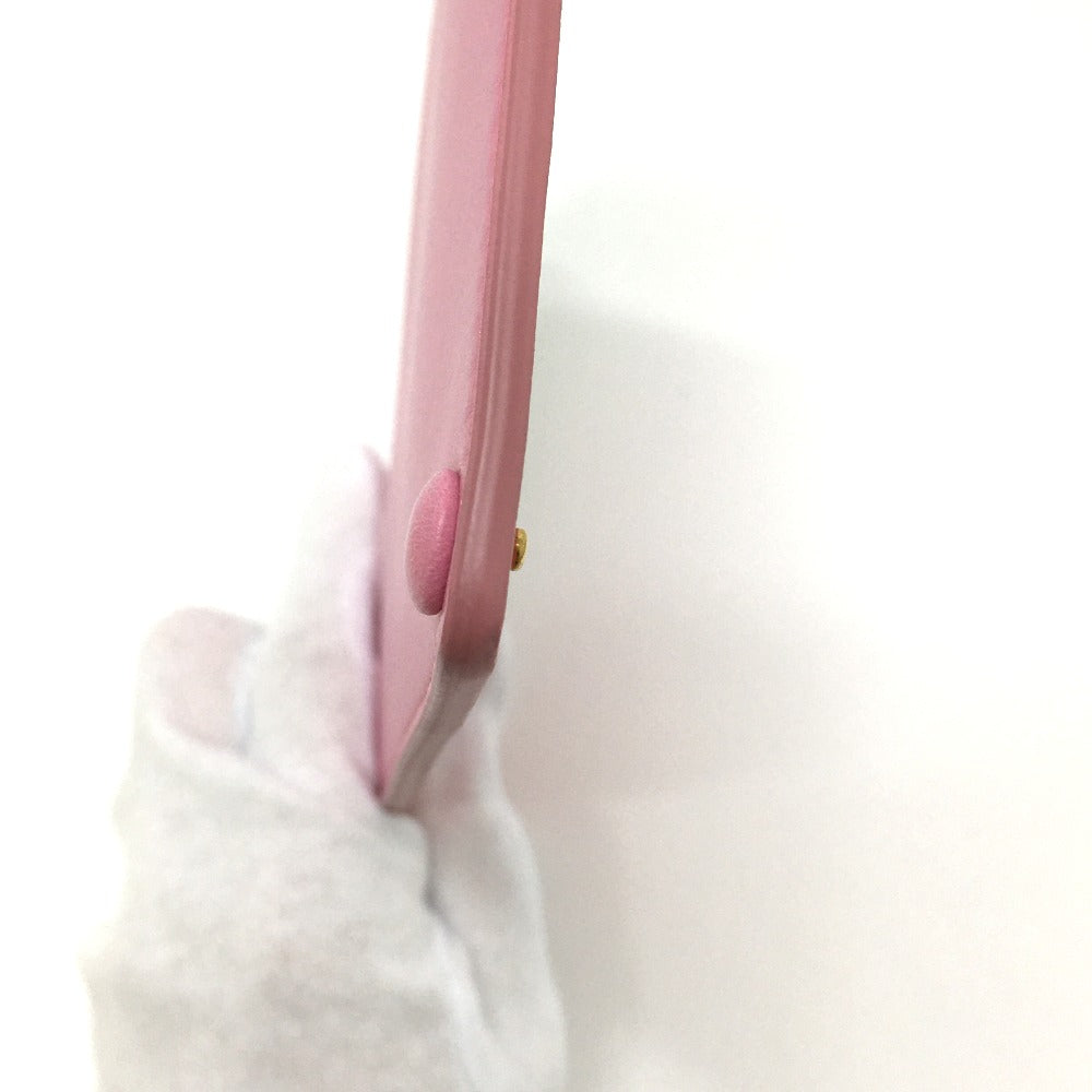 FENDI Pouch 7AR907 leather pink Peek-a-boo bag-in Women Used