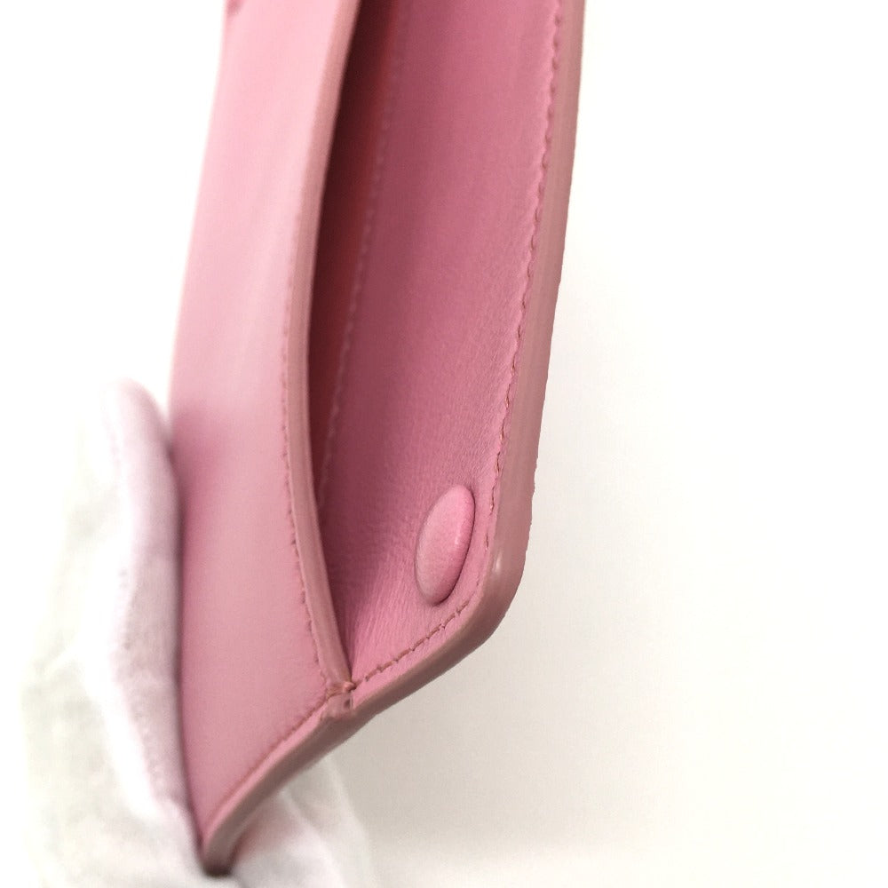 FENDI Pouch 7AR907 leather pink Peek-a-boo bag-in Women Used