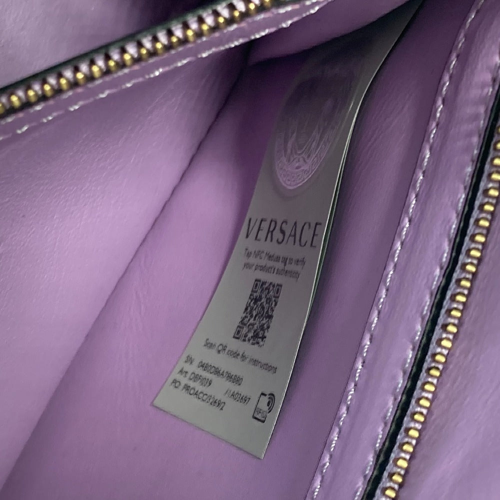 FENDI Handbag PVC / Leather Brown Versace collaboration VERSACE la medusa satchel bag zucca