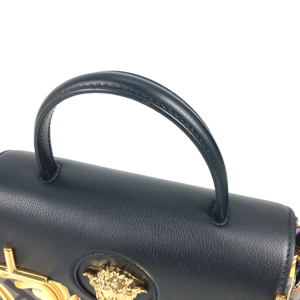 FENDI Handbag PVC / Leather Brown Versace collaboration VERSACE la medusa satchel bag zucca