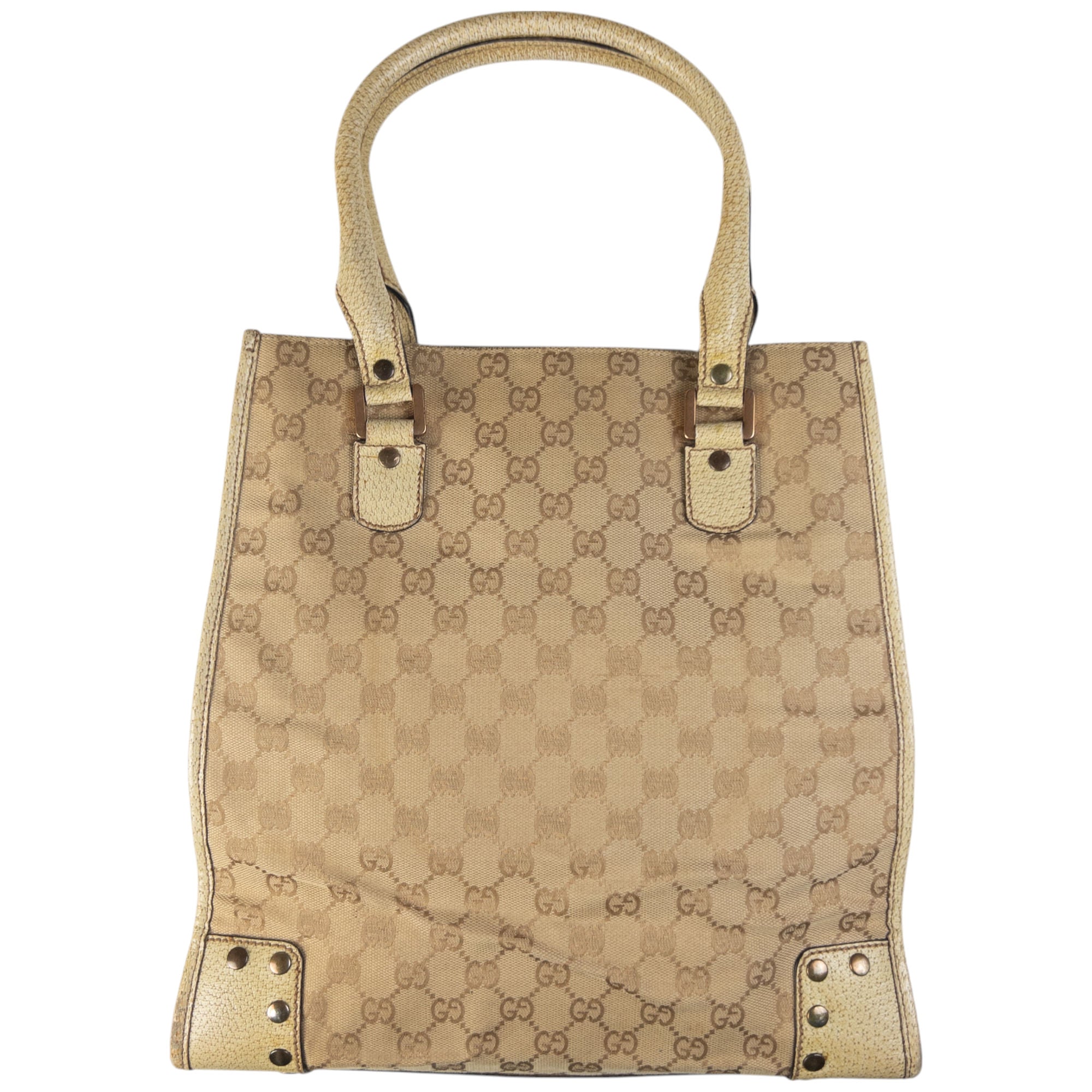 Vintage Gucci Monogram Shoulder Bag