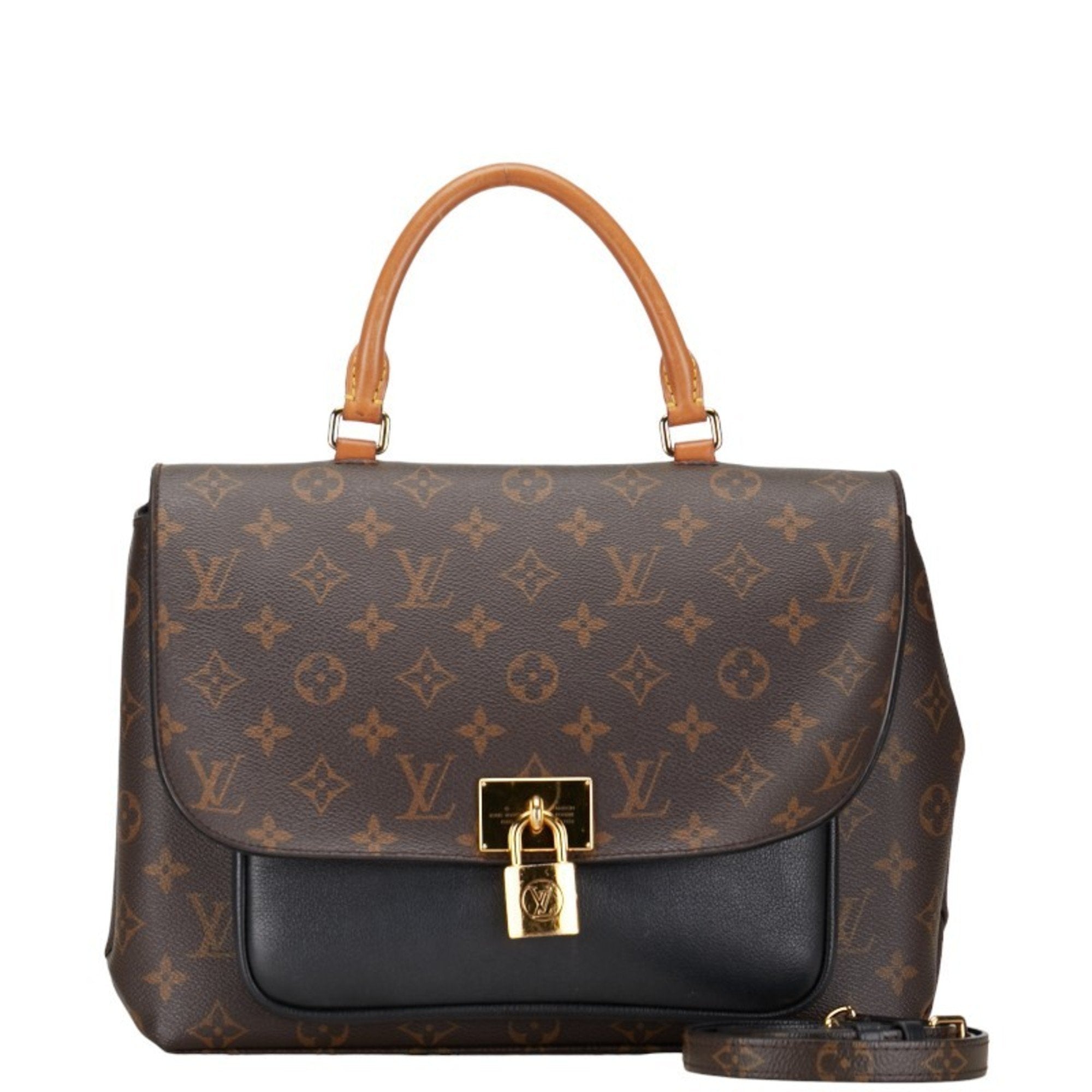 Louis Vuitton Marignan Leather Shoulder Bag ()