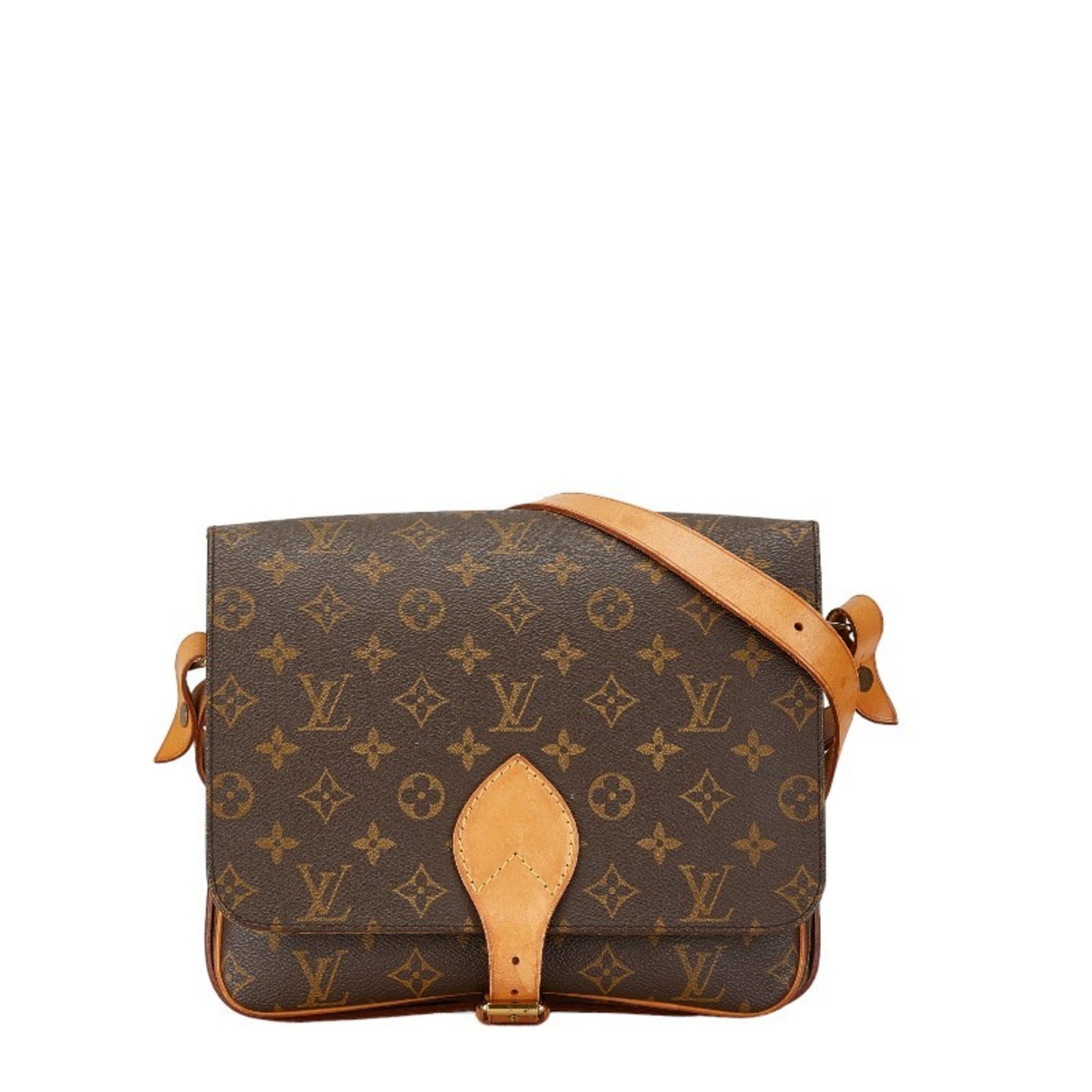 Louis Vuitton Cartouchiere Canvas Shoulder Bag ()