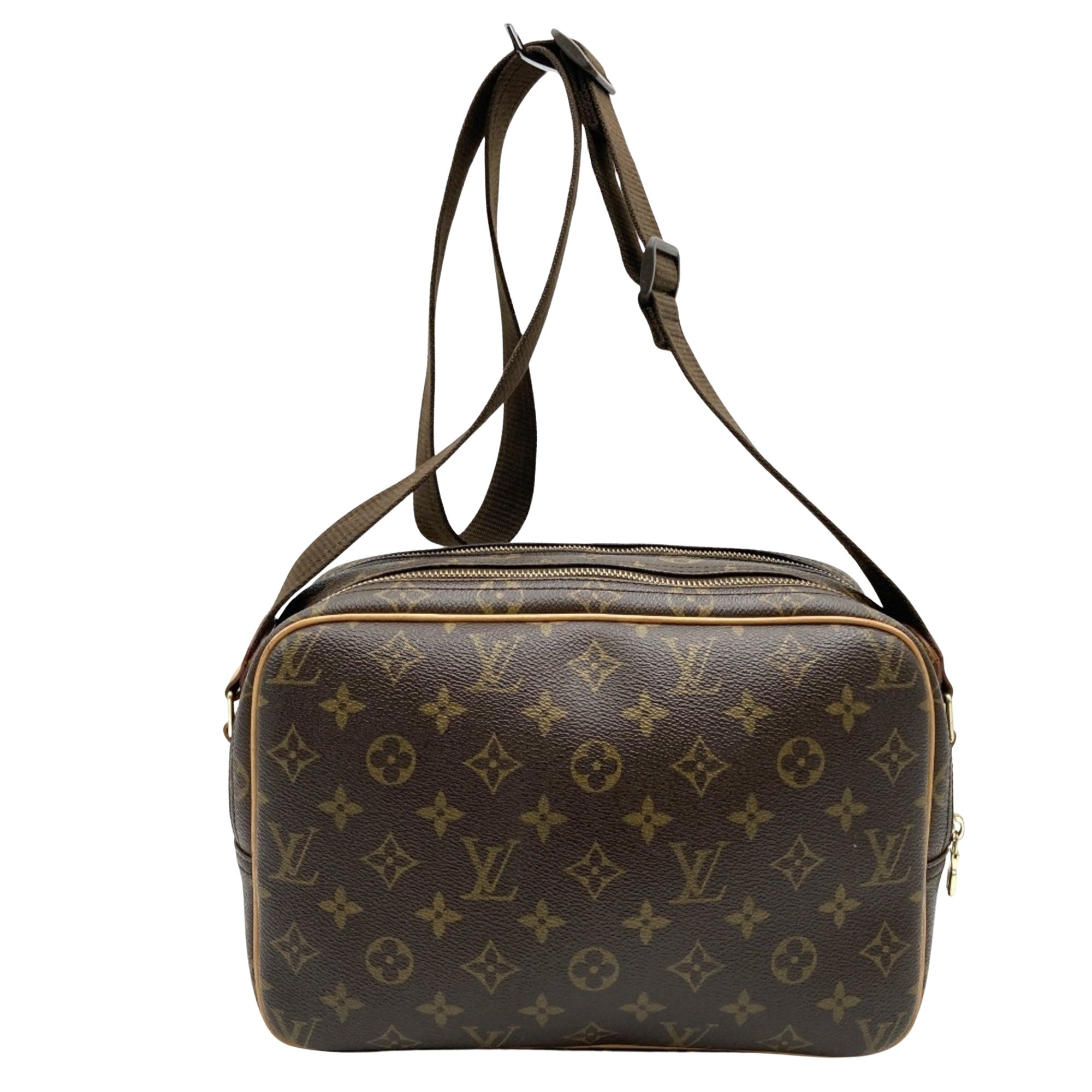Louis Vuitton Reporter Canvas Shoulder Bag ()