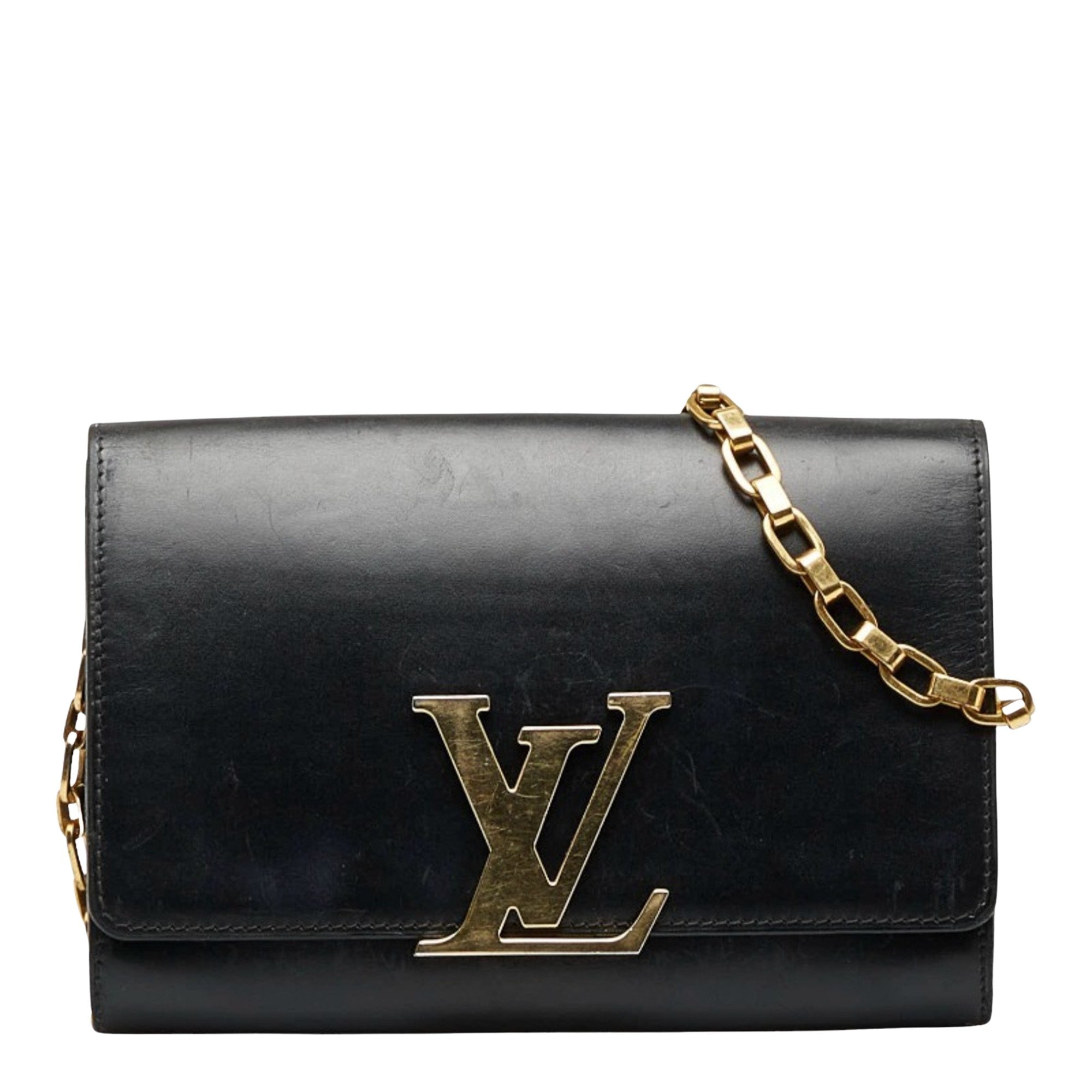 Louis Vuitton Louise Leather Shoulder Bag ()
