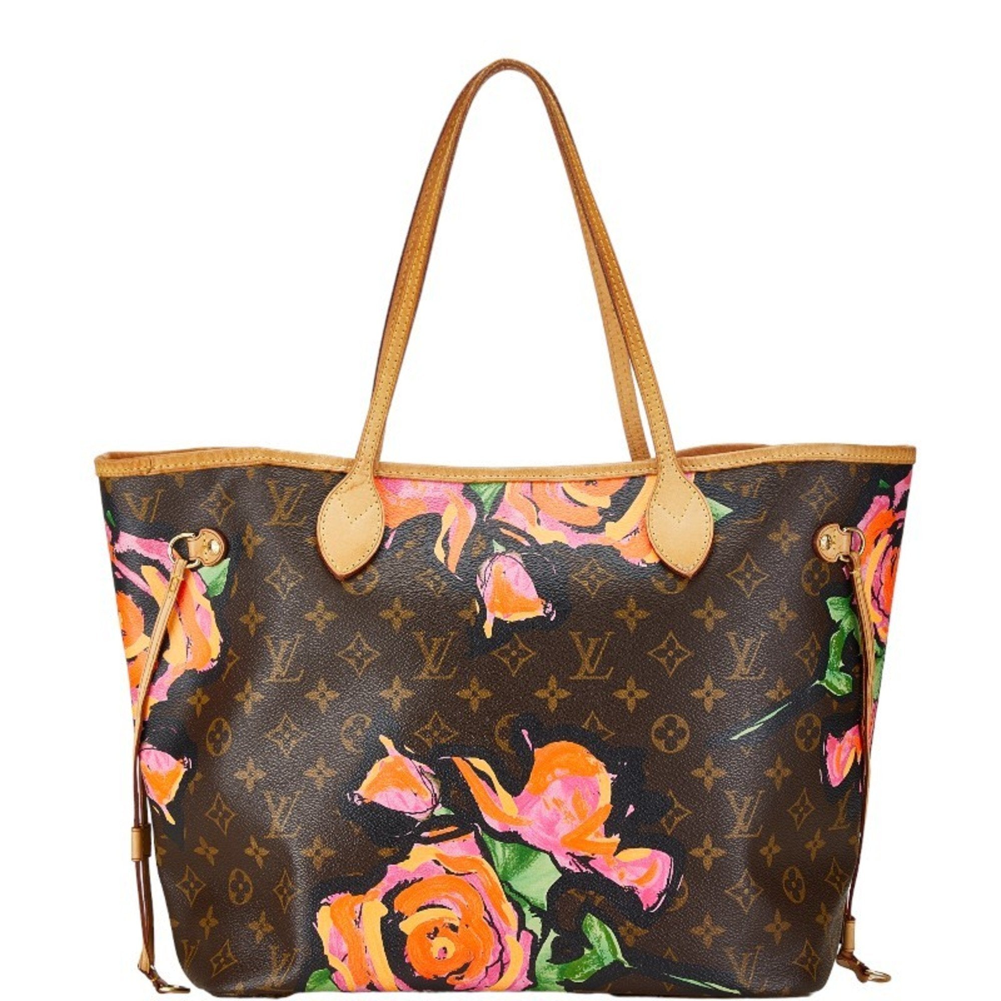 Louis Vuitton Neverfull Mm Canvas Shoulder Bag ()