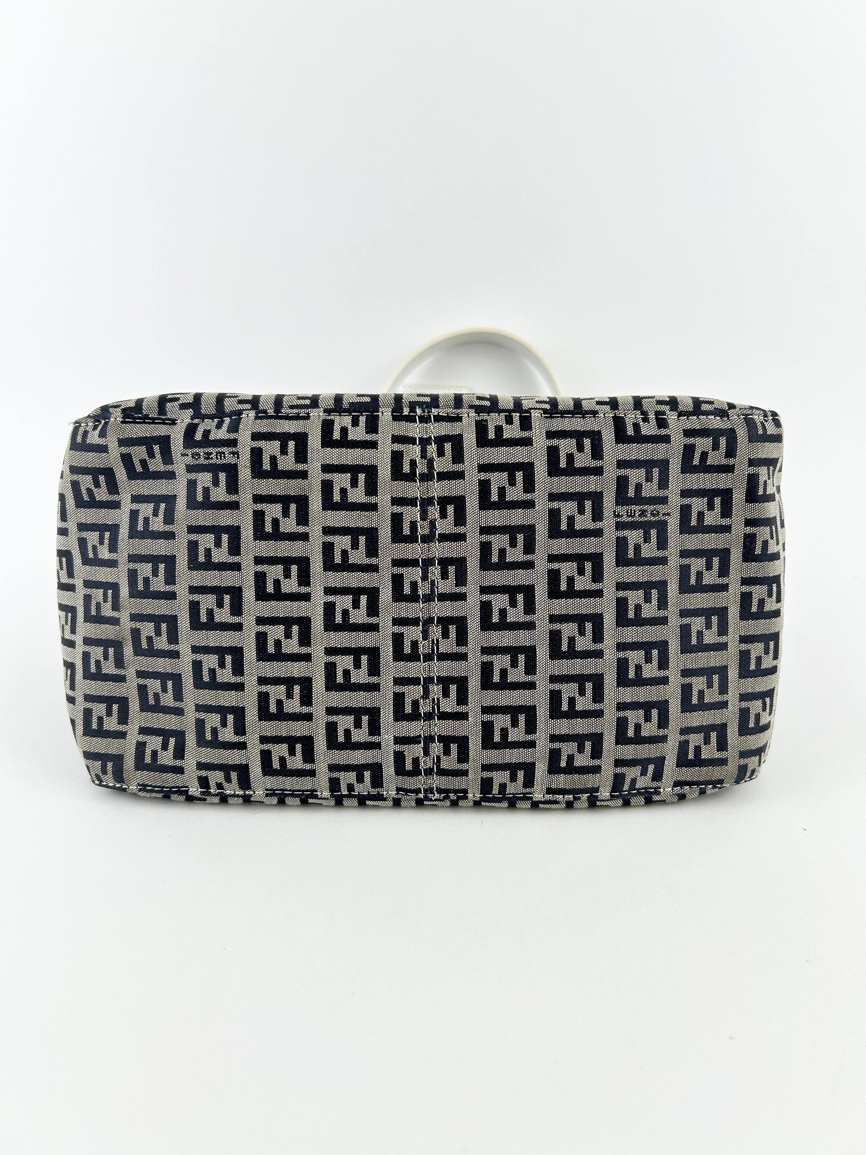 Vintage Fendi Zucca Mamma Baguette Shoulder Bag