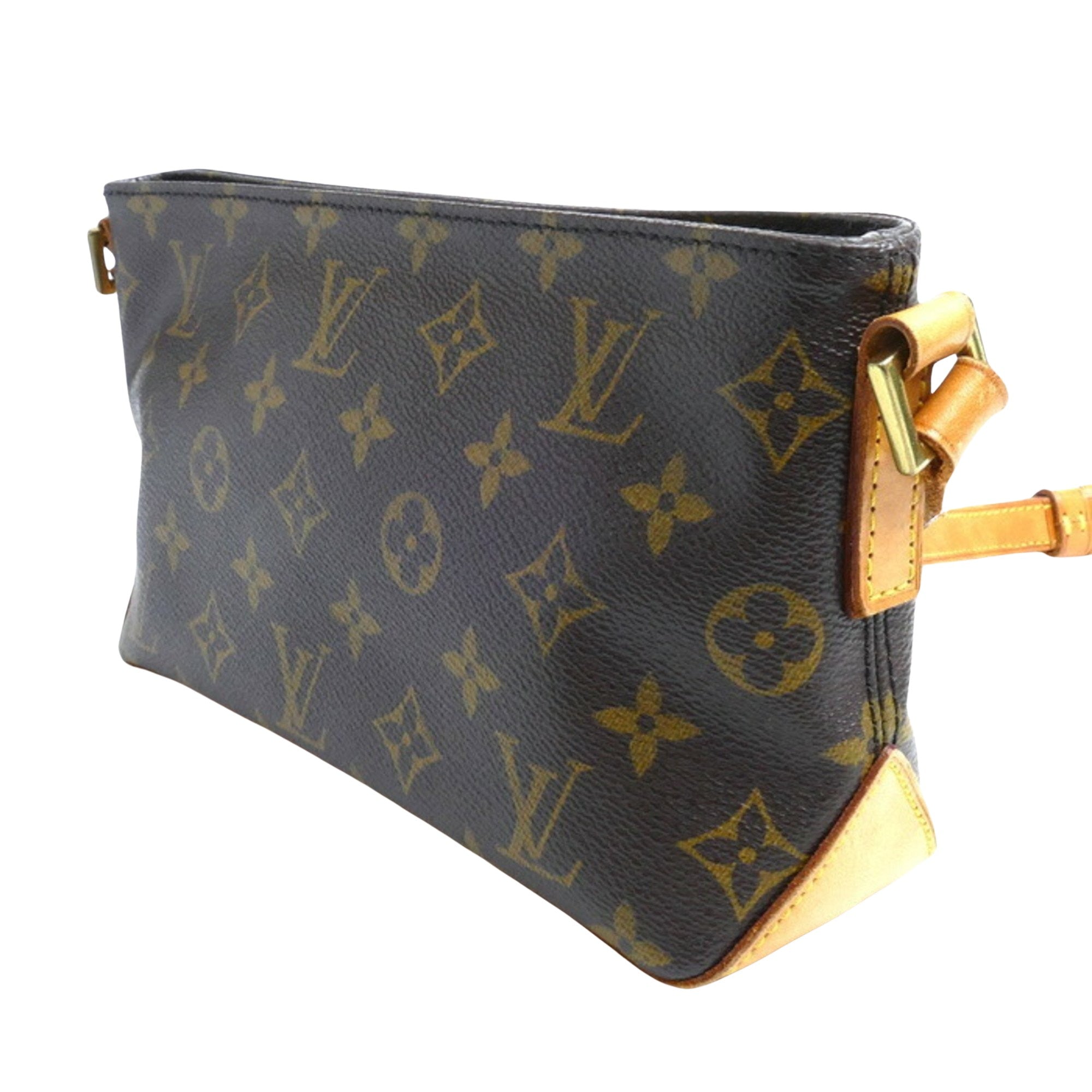 Louis Vuitton Trotteur Canvas Shoulder Bag ()