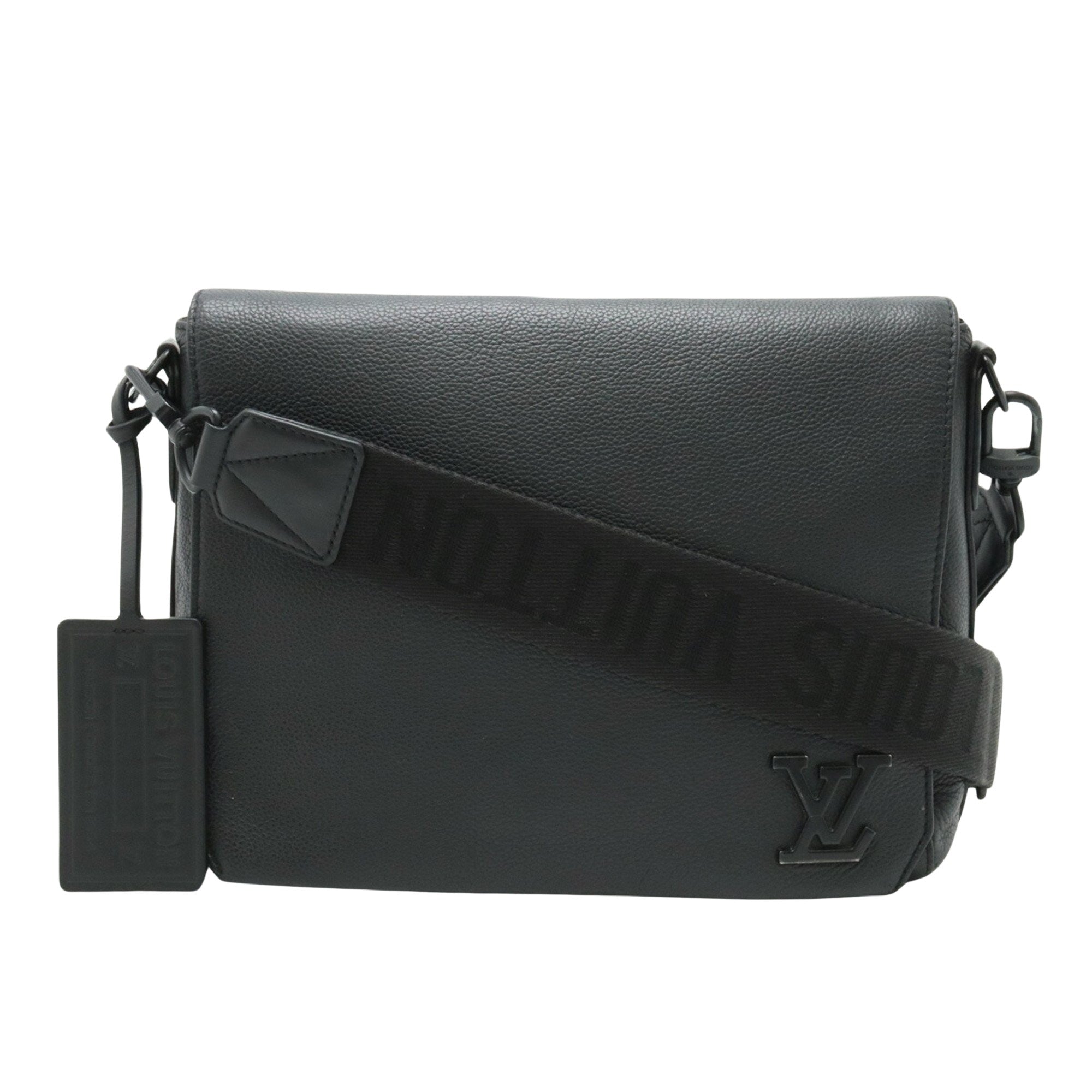 Louis Vuitton Takeoff Leather Shoulder Bag ()