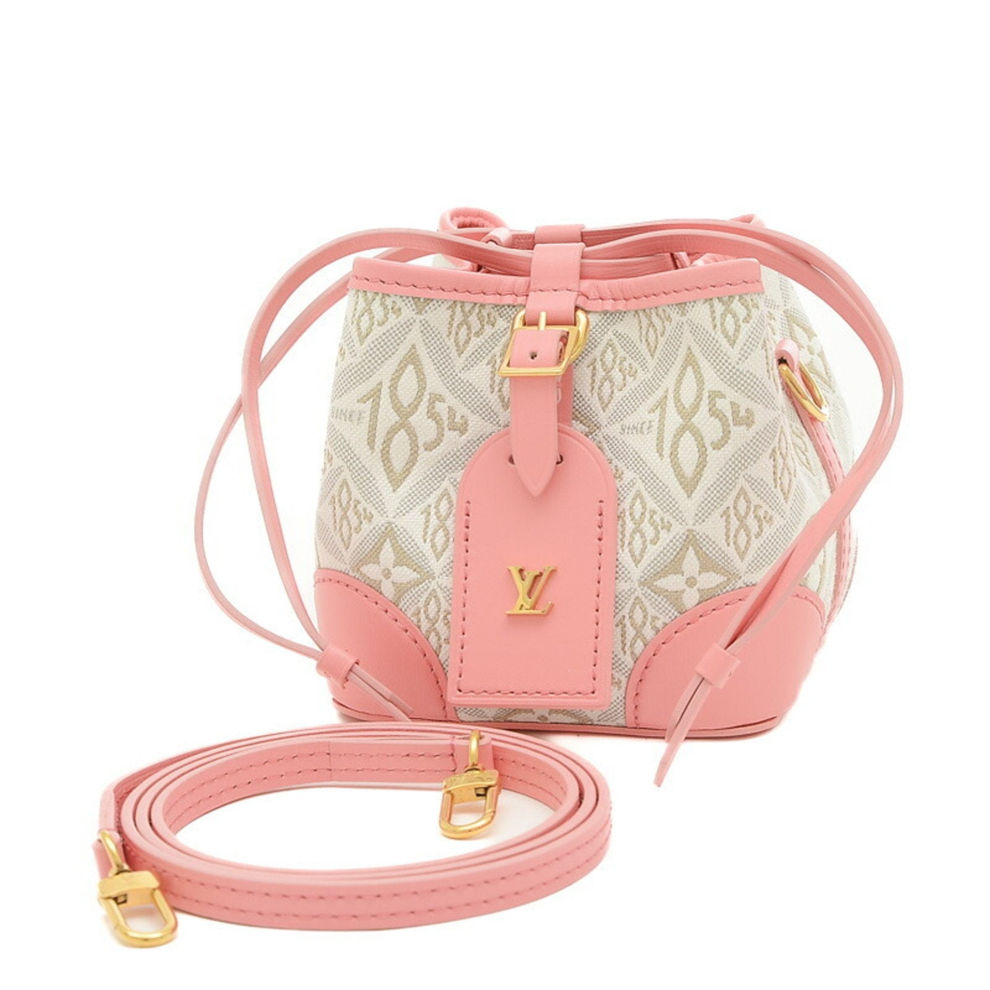 Louis Vuitton Nano Noé Canvas Shoulder Bag ()