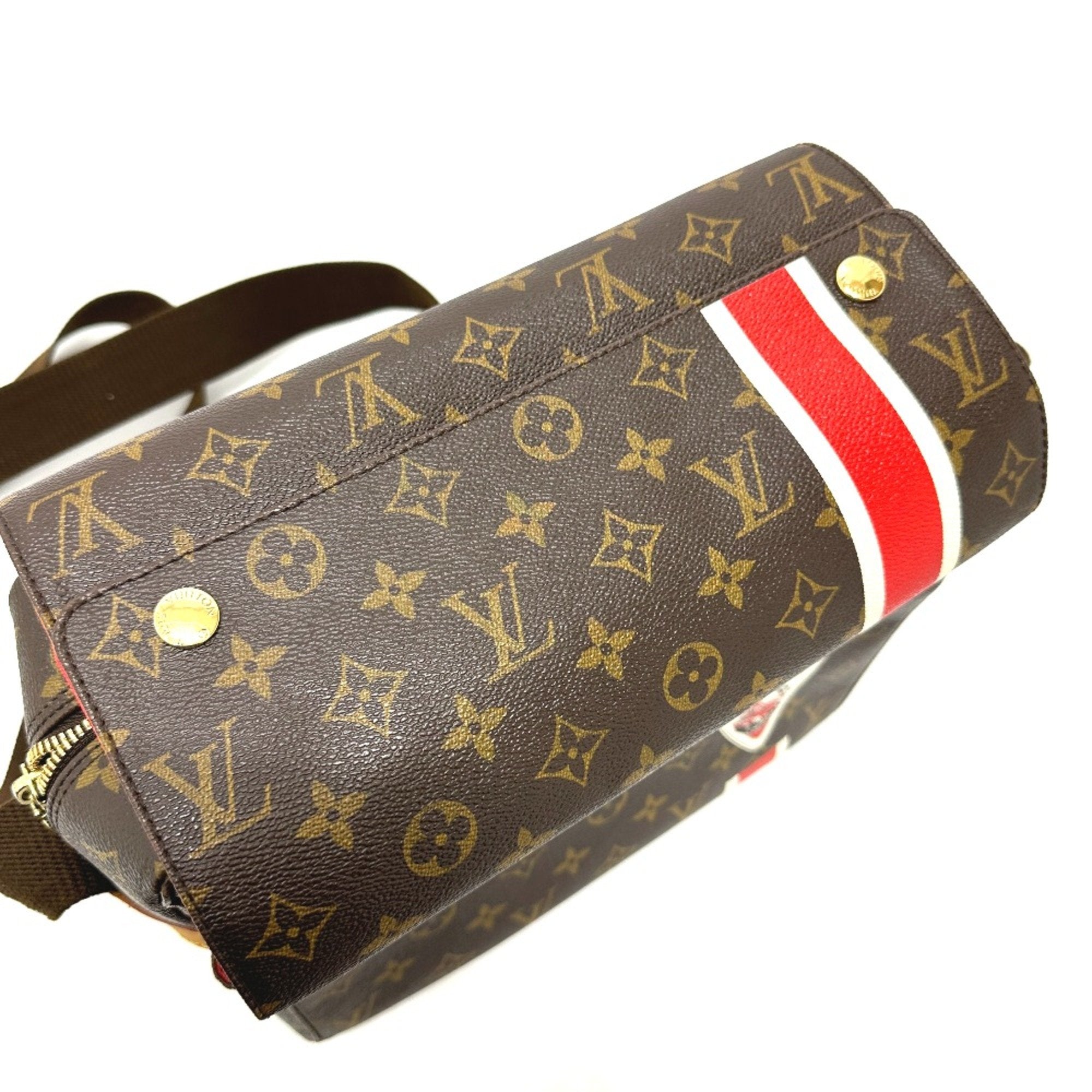 Louis Vuitton Naviglio Canvas Shoulder Bag ()