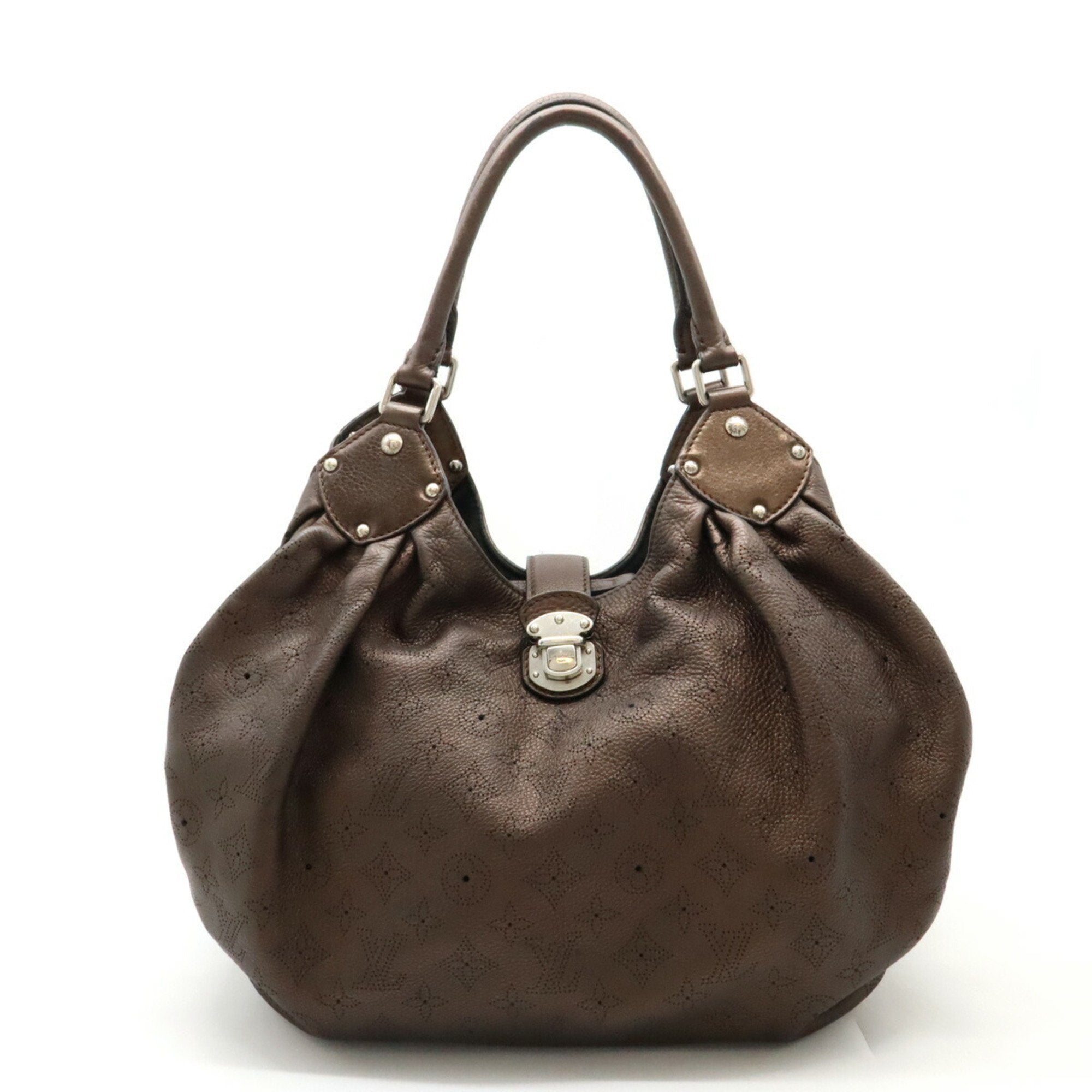Louis Vuitton Mahina Leather Shoulder Bag ()