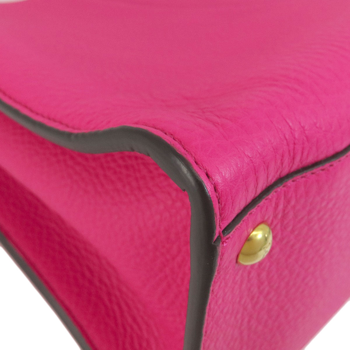 FENDI Handbag Calfskin pink Peekaboo X-Rite 2WAY Women Used