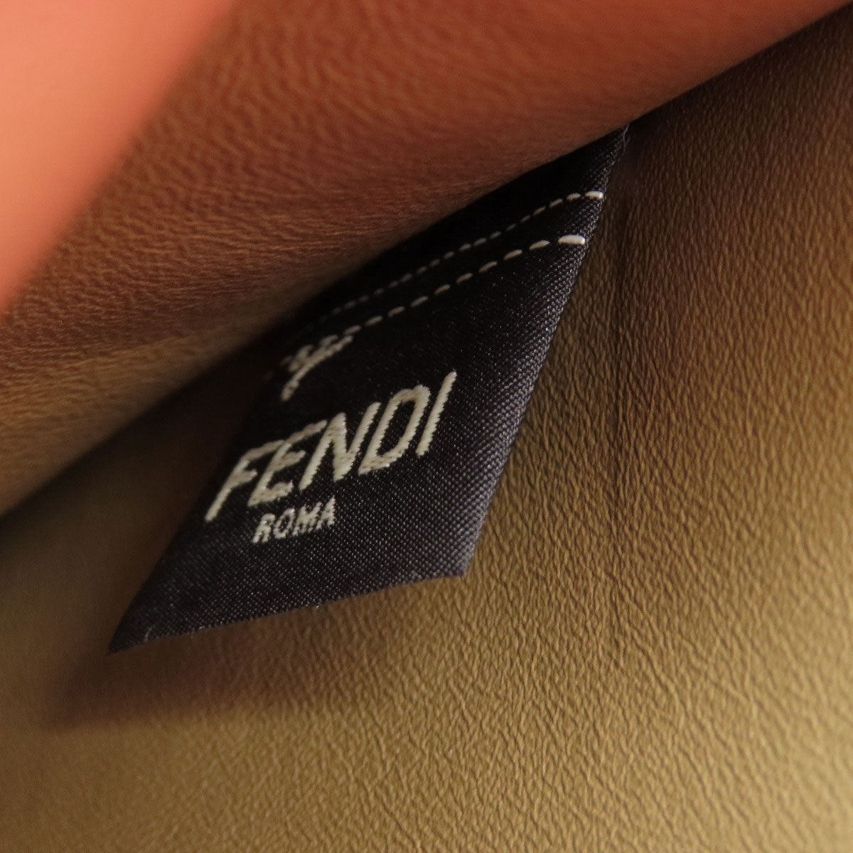 FENDI Handbag Calfskin pink Peekaboo X-Rite 2WAY Women Used