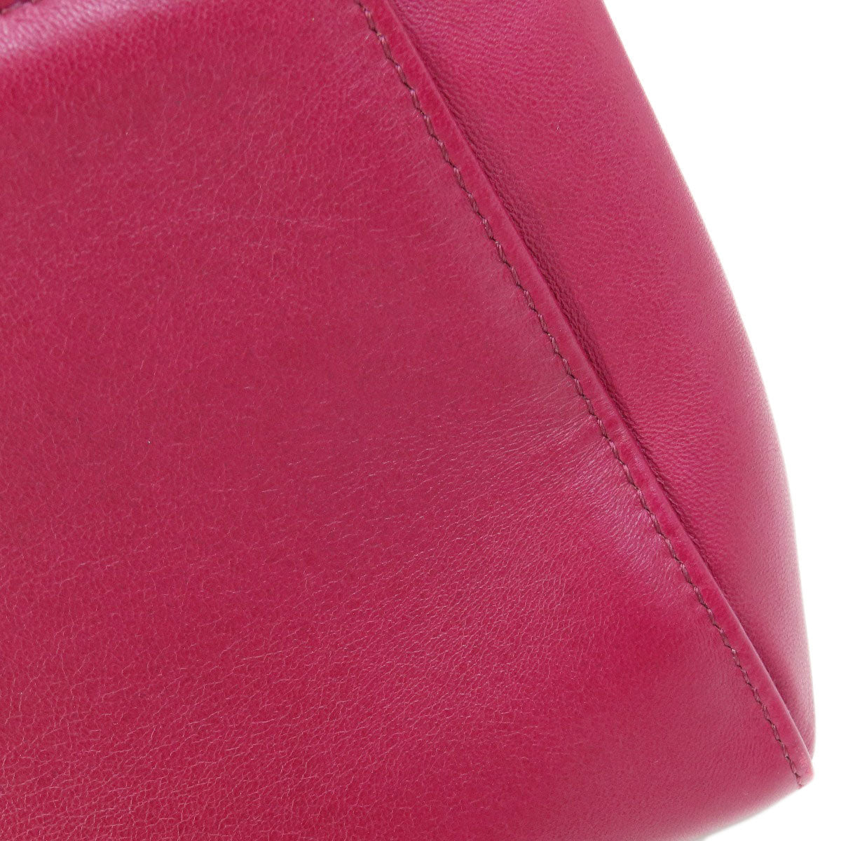 FENDI Handbag Calfskin purple Peek-a-boo mini Women Used