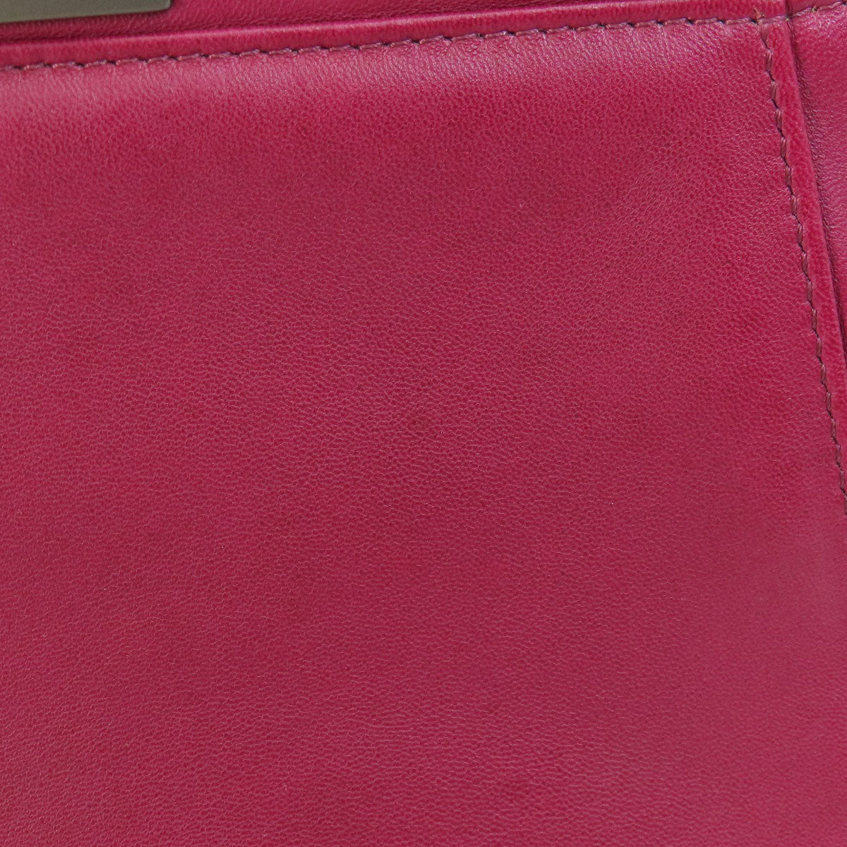 FENDI Handbag Calfskin purple Peek-a-boo mini Women Used