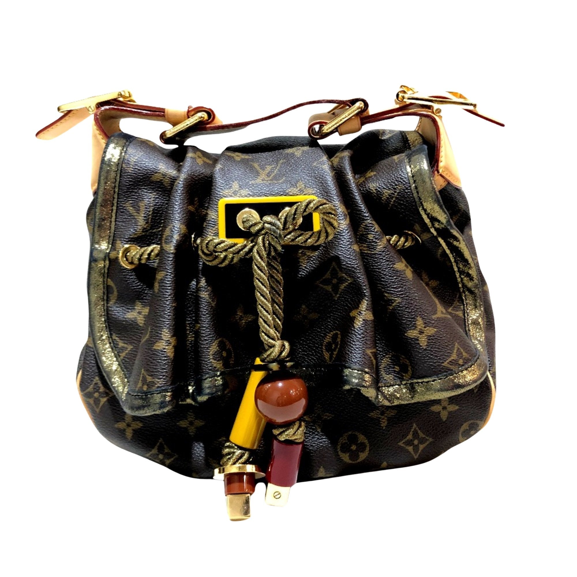 Louis Vuitton Kalahari Canvas Shoulder Bag ()