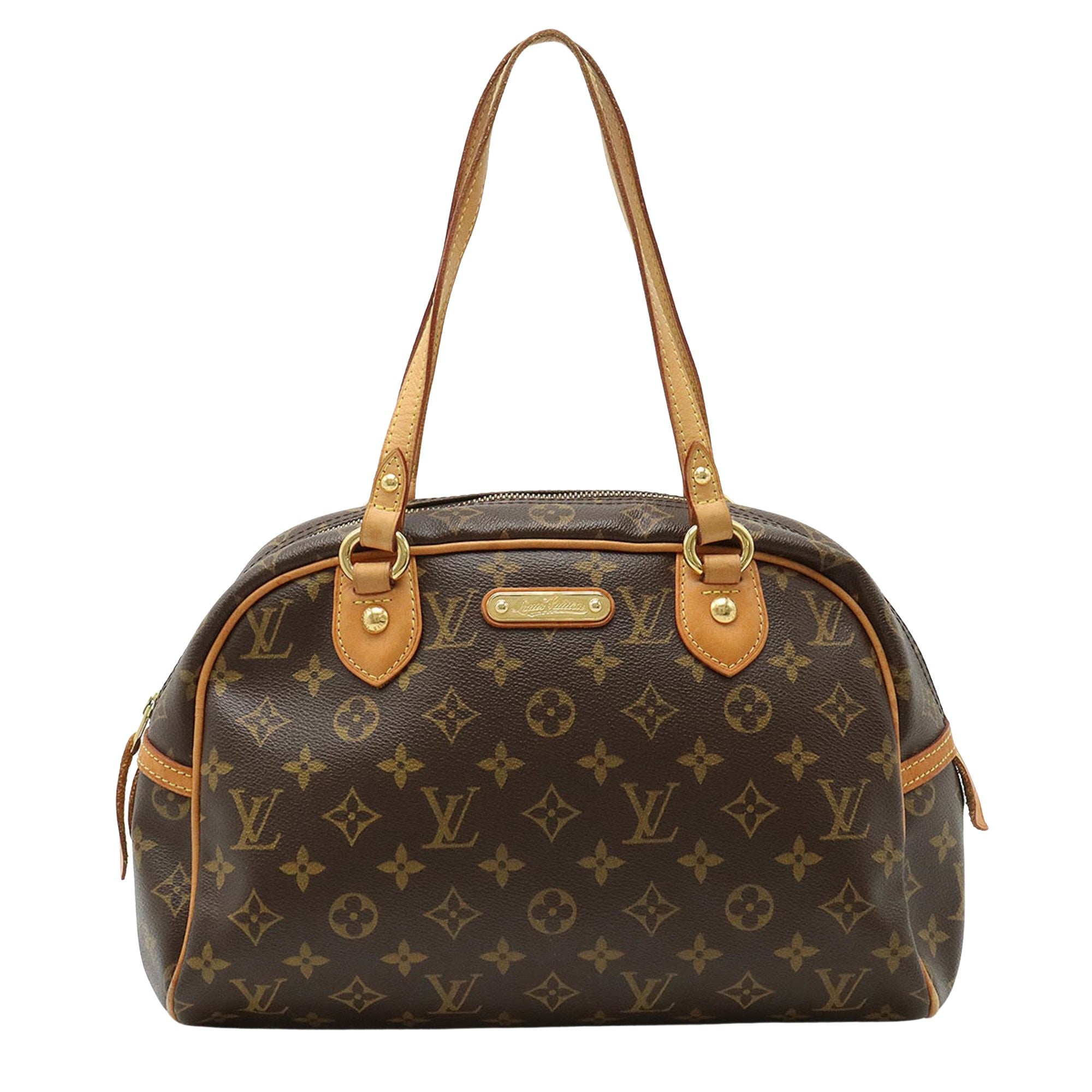 Louis Vuitton Montorgueil Canvas Shoulder Bag ()