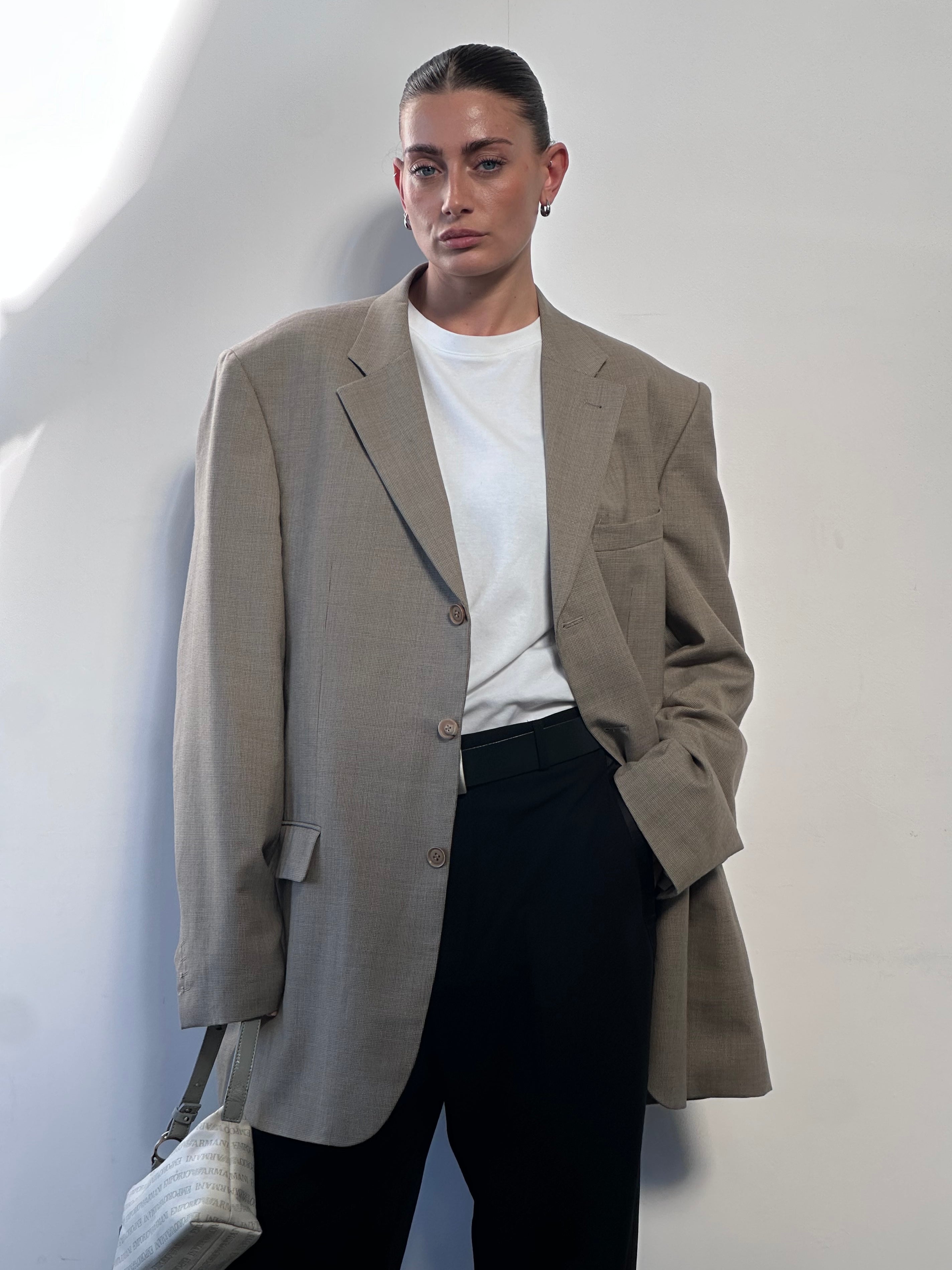 Fendi x Loro Piana Pure Wool Single Breasted Blazer - 50R/XXL