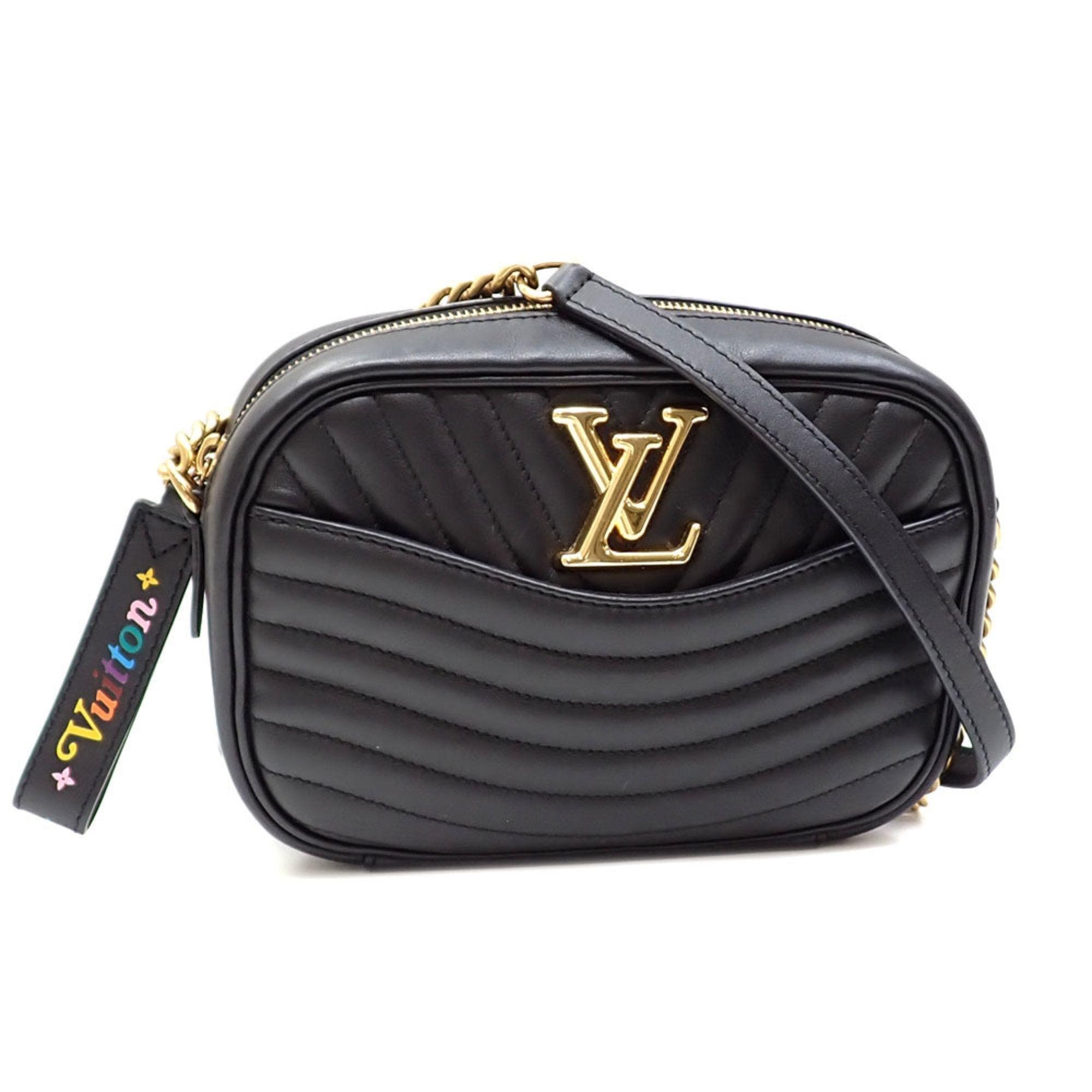 Louis Vuitton New Wave Leather Shoulder Bag ()