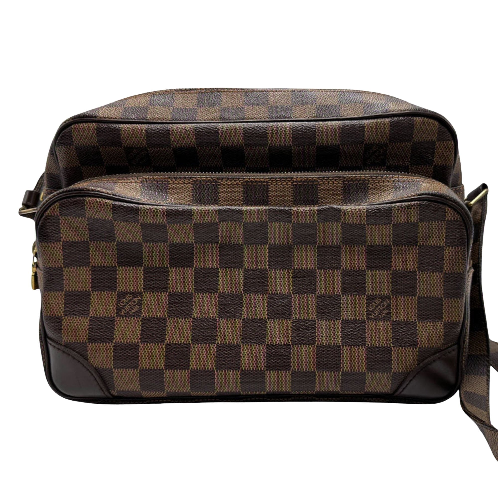 Louis Vuitton Nile Canvas Shoulder Bag ()
