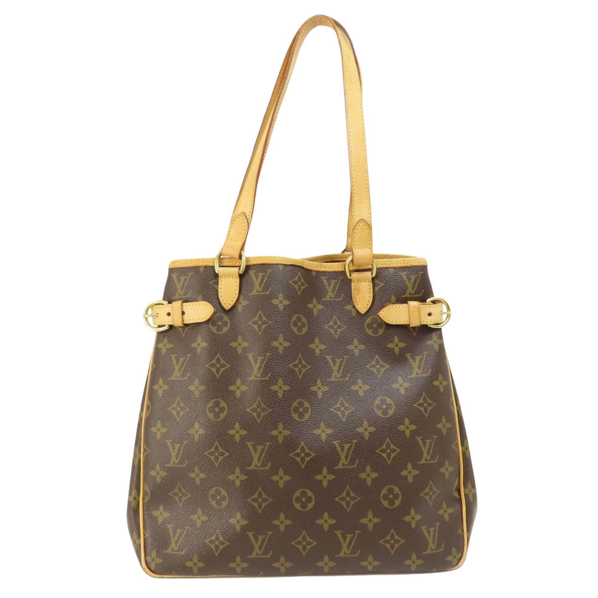 Louis Vuitton Batignolles Vertical Canvas Shoulder Bag ()