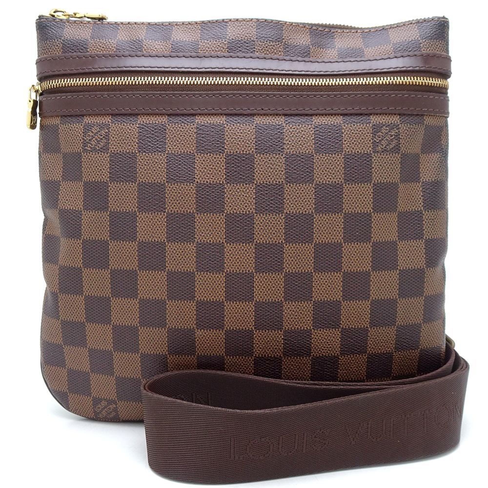 Louis Vuitton Bosphore Canvas Shoulder Bag ()