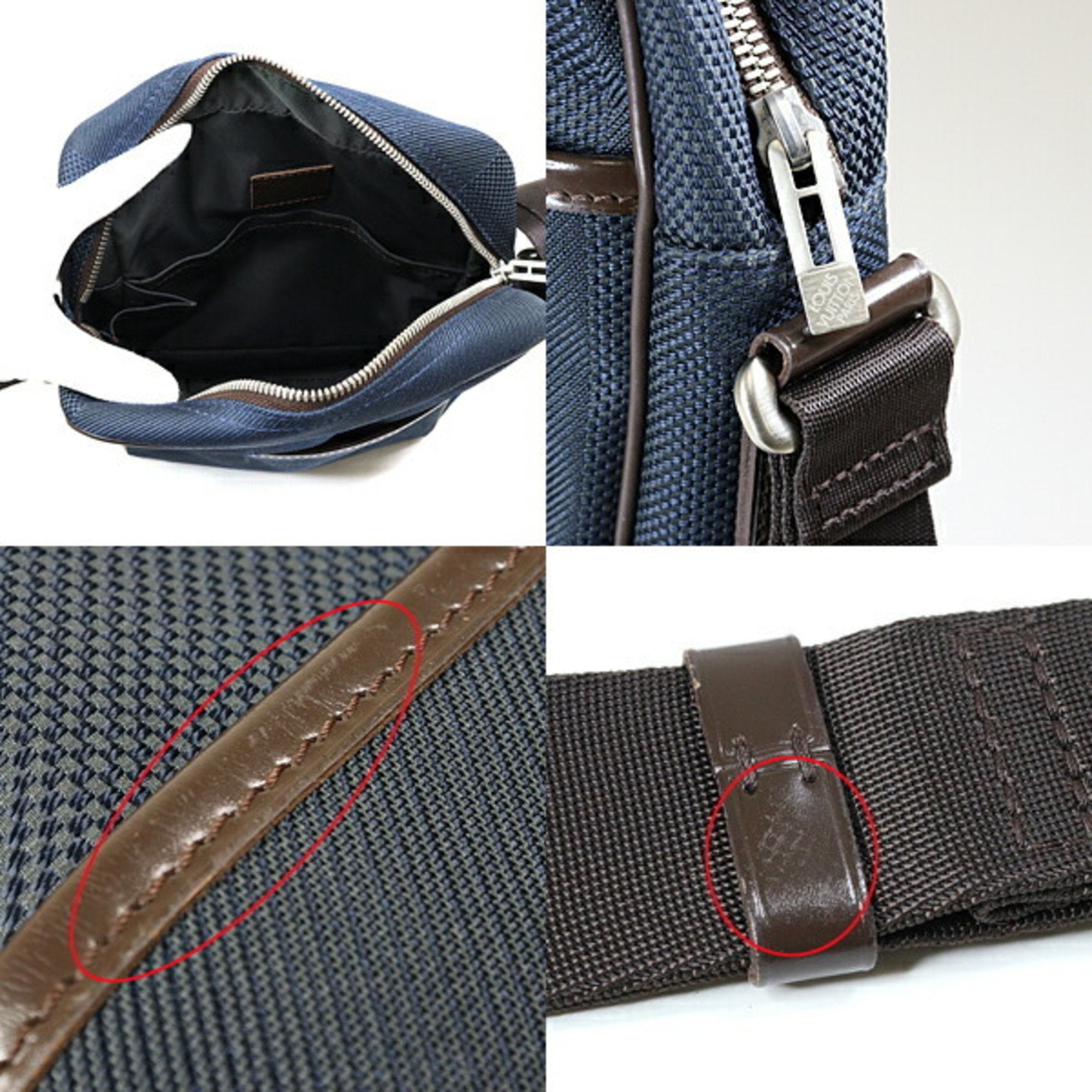 Louis Vuitton Citadine Canvas Shoulder Bag ()