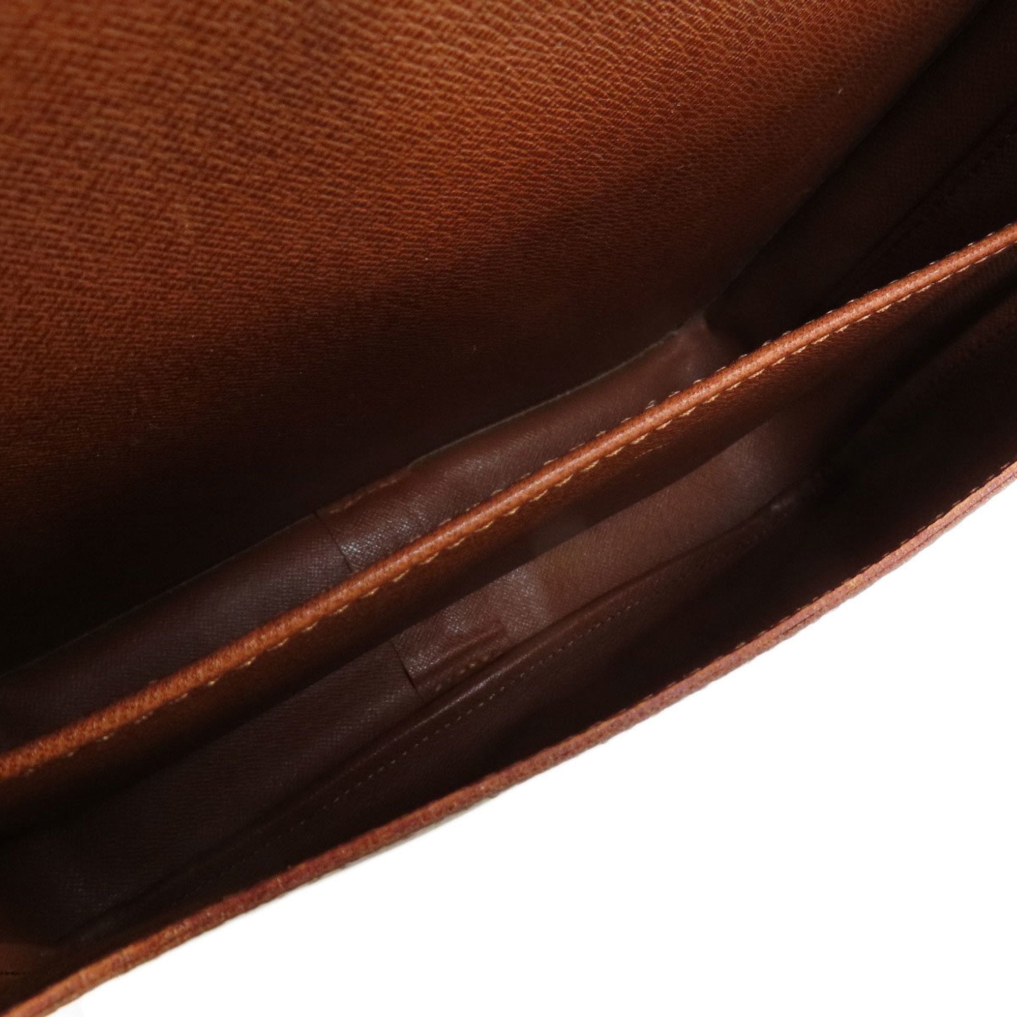 Louis Vuitton Cartouchière Canvas Shoulder Bag ()