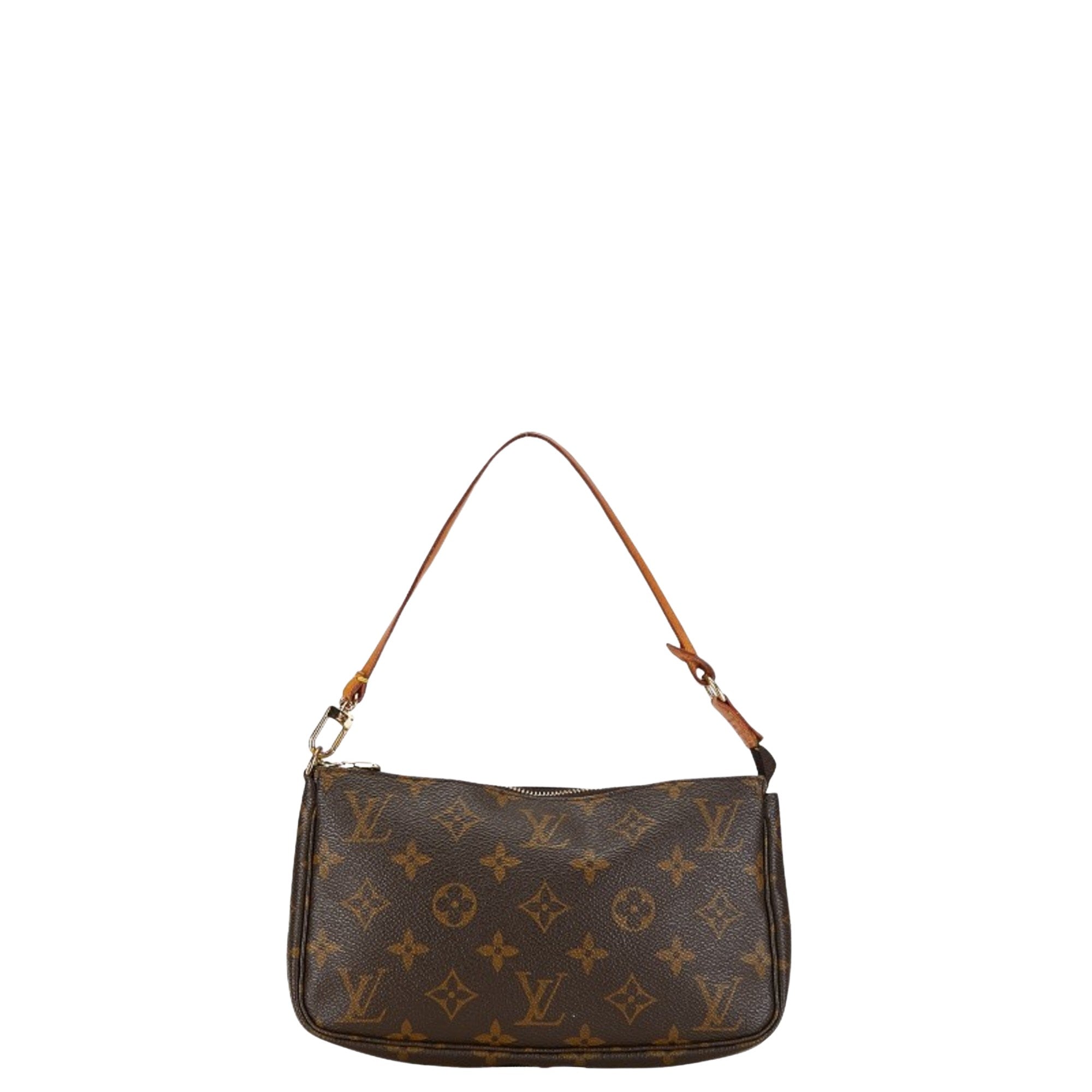 Louis Vuitton Pochette Accessoire Canvas Shoulder Bag ()