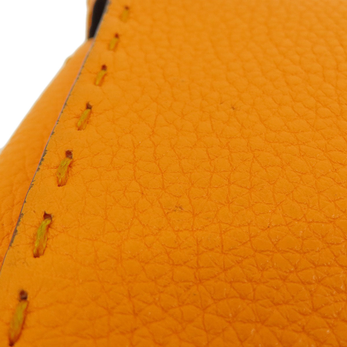 FENDI Handbag Calfskin Orange Peekaboo Celeria 2WAY Women Used