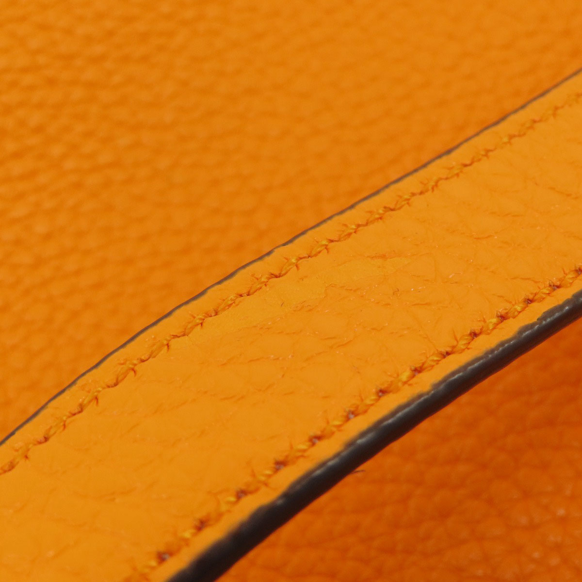 FENDI Handbag Calfskin Orange Peekaboo Celeria 2WAY Women Used