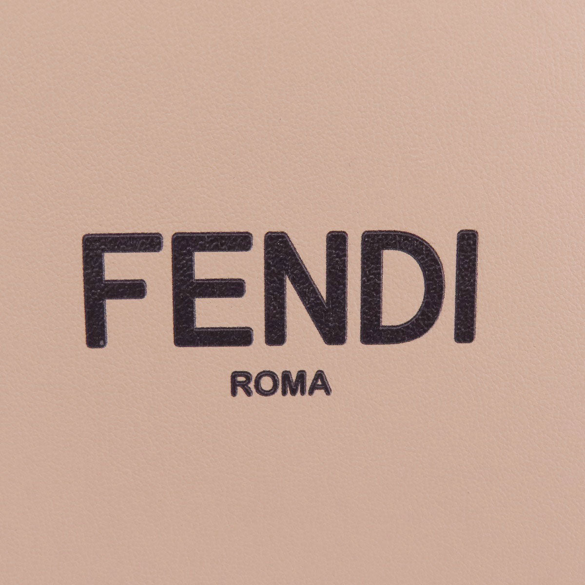 FENDI Shoulder Bag Calfskin pink logo BoxShoulder Women Used