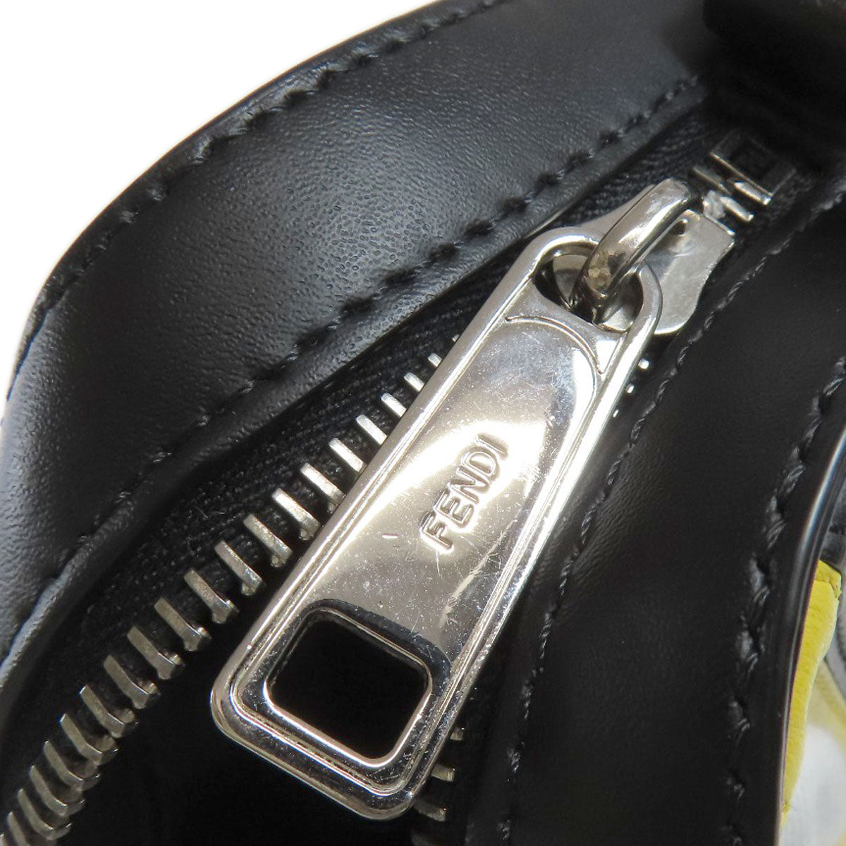 FENDI Shoulder Bag PVC, Leather gray Diagonal Camera Case Women Used